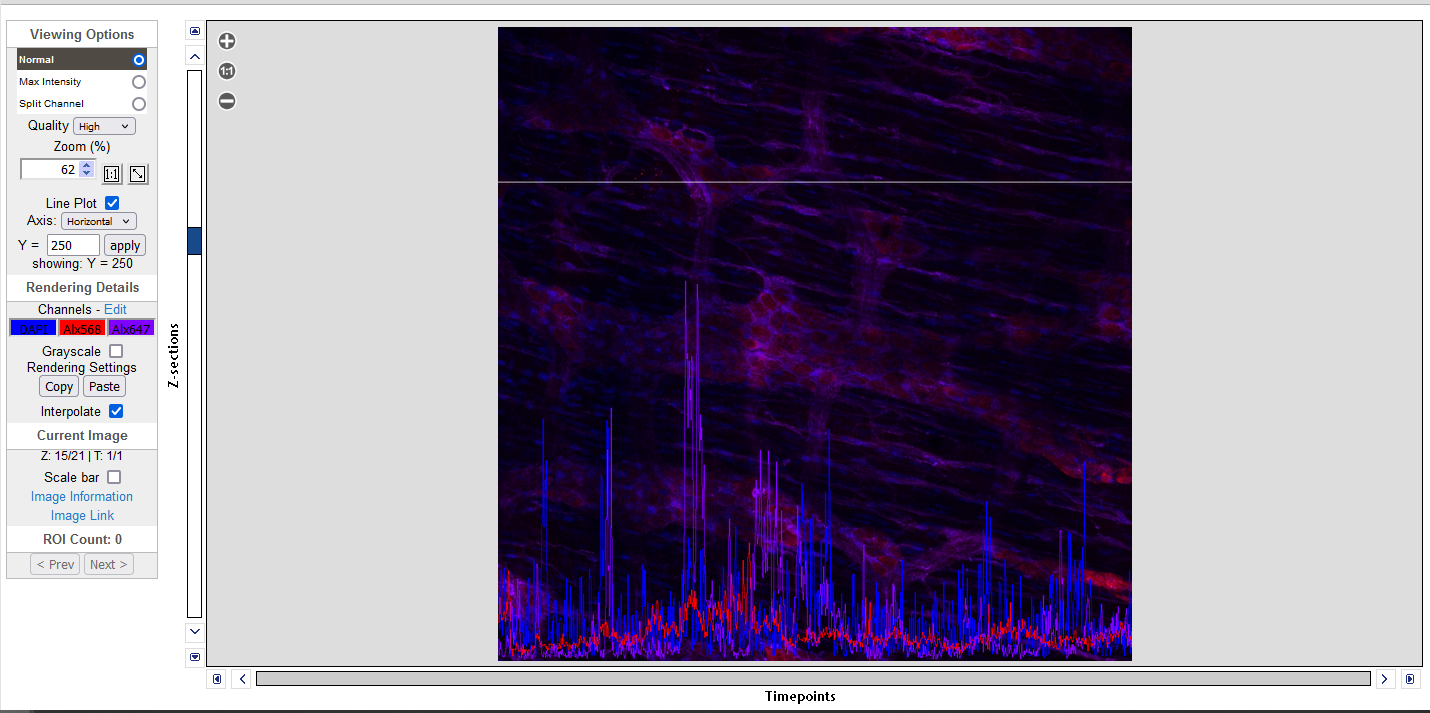 image-viewer-lineplot